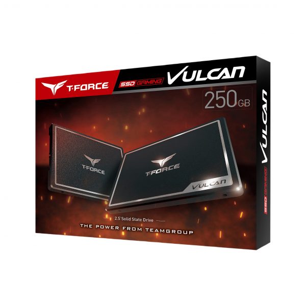 TEAMGROUP T-Force Vulcan 250GB 2.5 inch SATA III 3D NAND Internal SSD