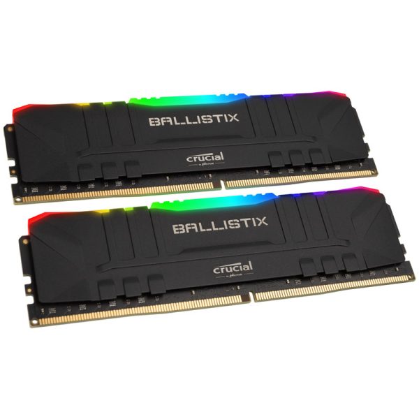 Crucial Ballistix RGB 16GB Kit (2 x 8GB) DDR4-3200 Desktop Gaming
