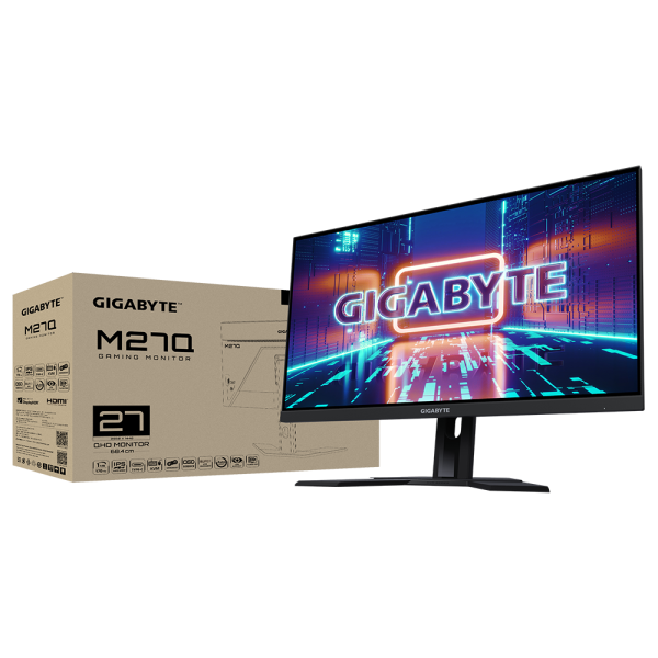 GIGABYTE M27Q EK Gaming Monitor 27" IPS 2K 0.5ms 170Hz