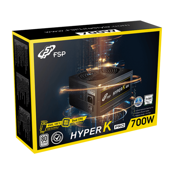 FSP HYPER K PRO 700W 80 Plus Power Supply