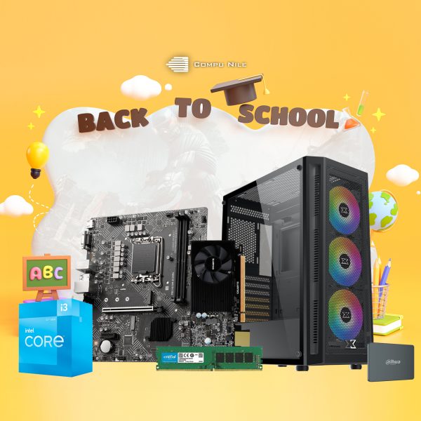 Core i3 12100F - msi pro H610M-B - RAM 8GB 3200MHz SSD 240GB - GT1030 - MasterX 4Fan ARGB - PSU 600W 80+