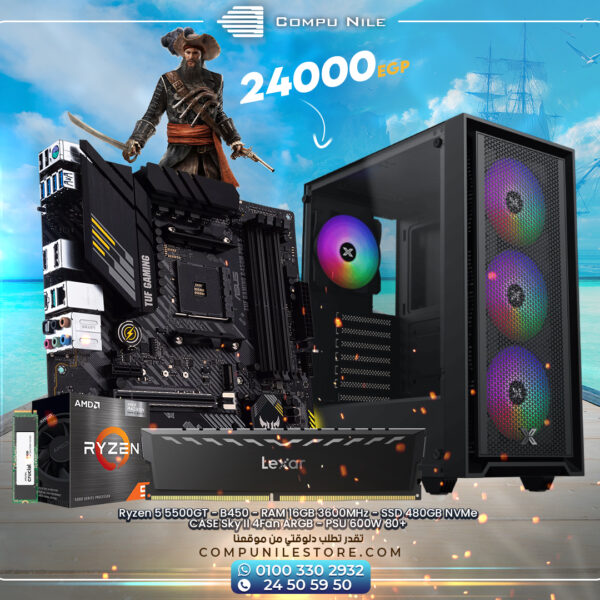 Ryzen 5 5500GT + B450M