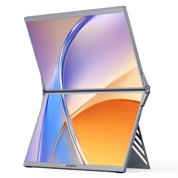 Arzopa E1 15.6" Portable Dual-Screen Monitor